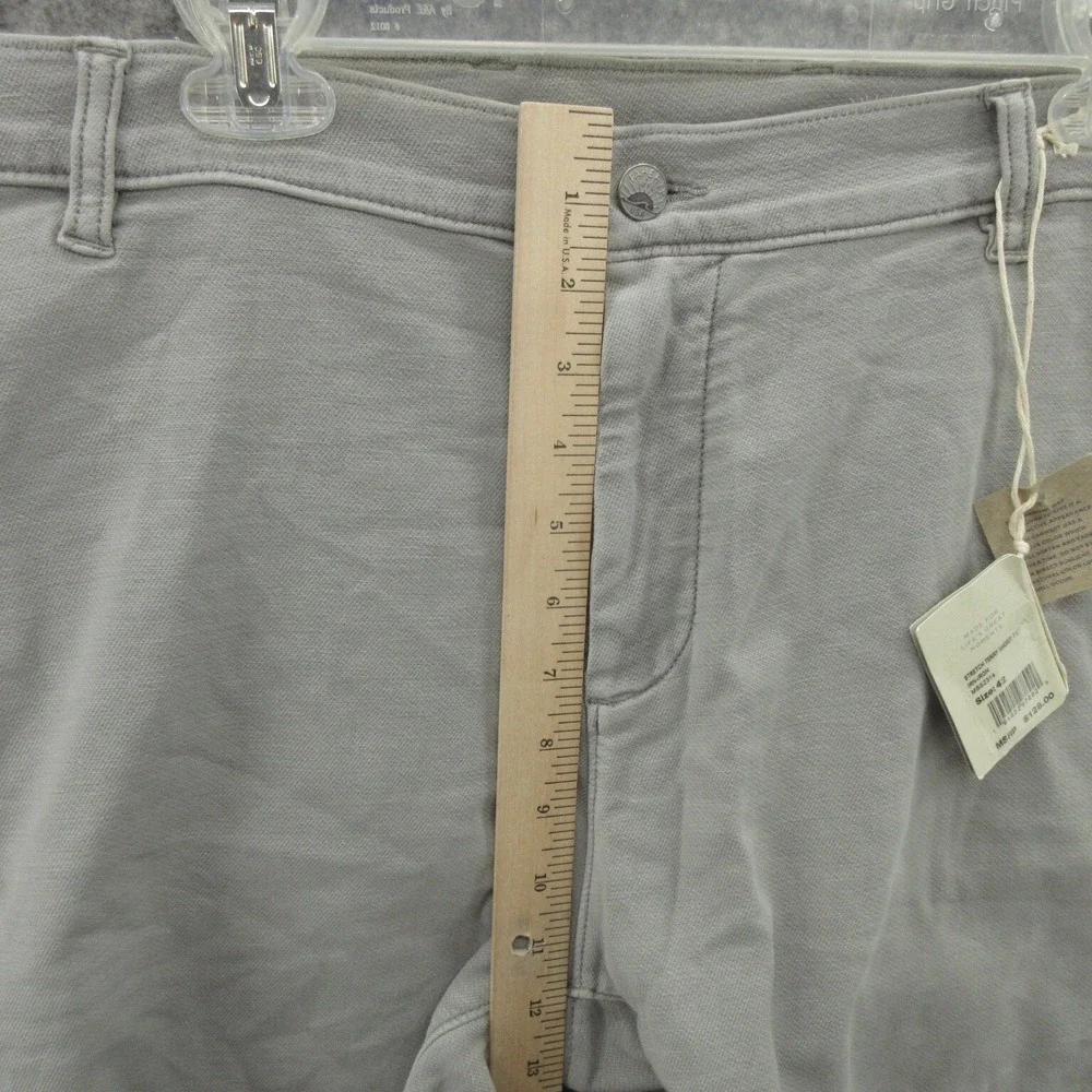 Faherty Men's Chino Shorts 42 Iron Cotton Blend Stretch Terry 7